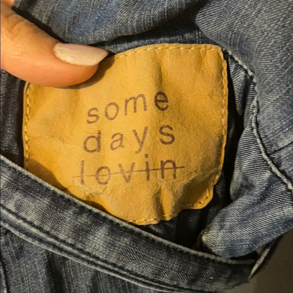 Denim romper - Picture 5 of 6